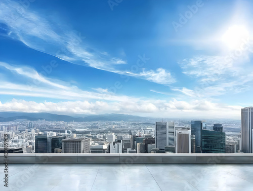 Photo Background - City Sky...