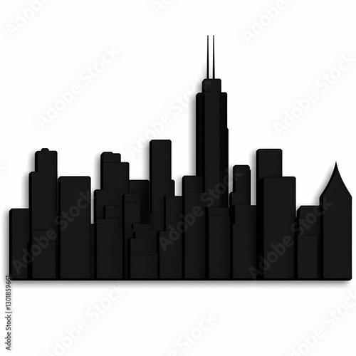 3D Illustration Cityscape A...