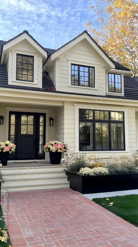 Photo Modern Home Exterior,...