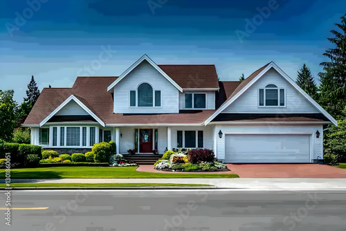 Photo Realistic Family Home...