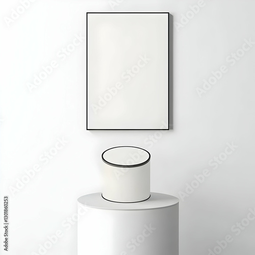 3D Illustration Minimalist ...