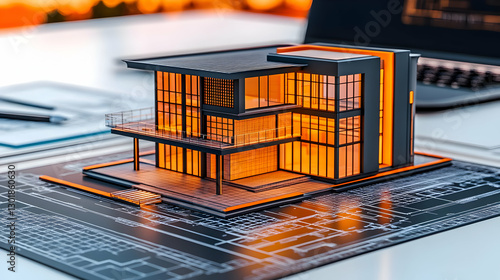 3D Illustration Architectur...
