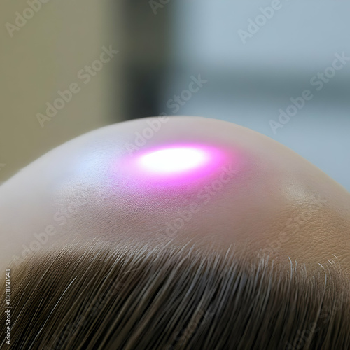 3D Illustration Hair Growth...