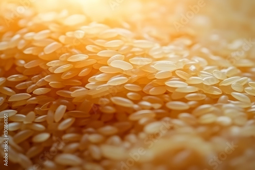 Photo Golden Grains of Rice...