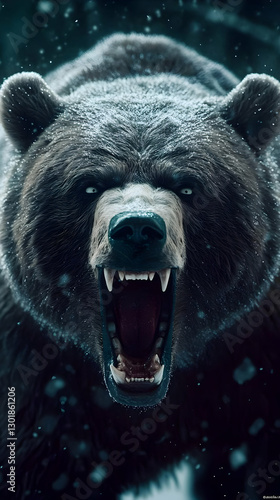 3D Illustration Aggressive ...