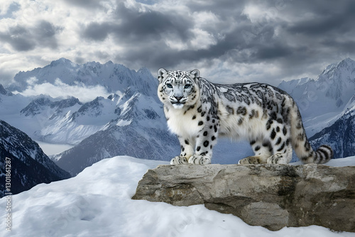 Illustration Majestic Snow ...