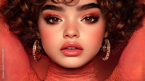 Illustration of Beauty, Fas...