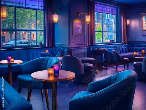 Illustration - Cozy Blue Lo...