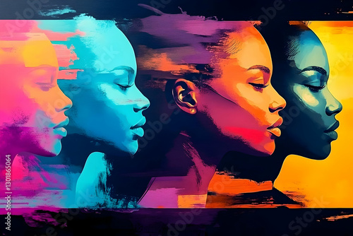 Abstract Illustration, Wome...