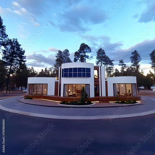 Photo Modern House Architec...