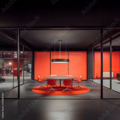 Illustration Modern Office ...