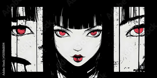 Illustration - Gaze Triptyc...