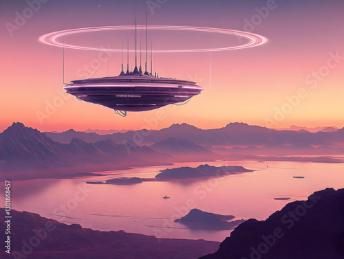 3D Illustration - Futuristi...