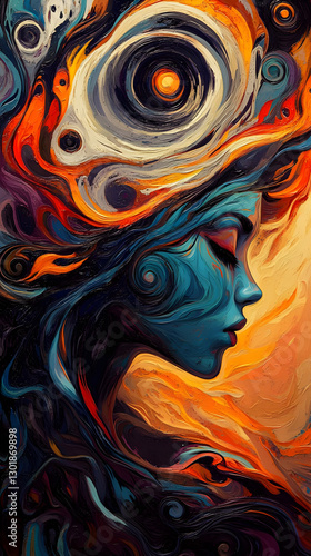 Abstract Illustration - Wom...