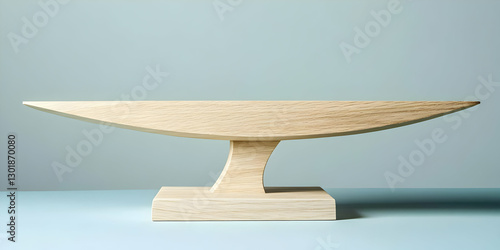 Photo Modern Wooden Sculptu...