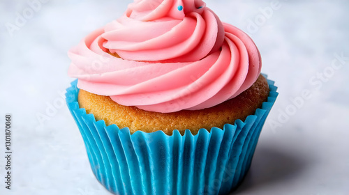 Photo Cupcake Pink Frosting...