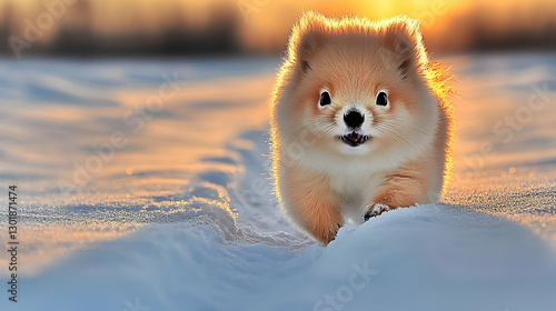 Illustration of Cute Animal...