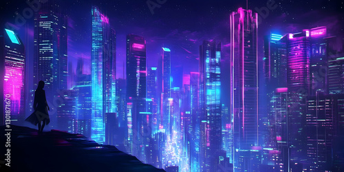Illustration - Cyberpunk Ci...