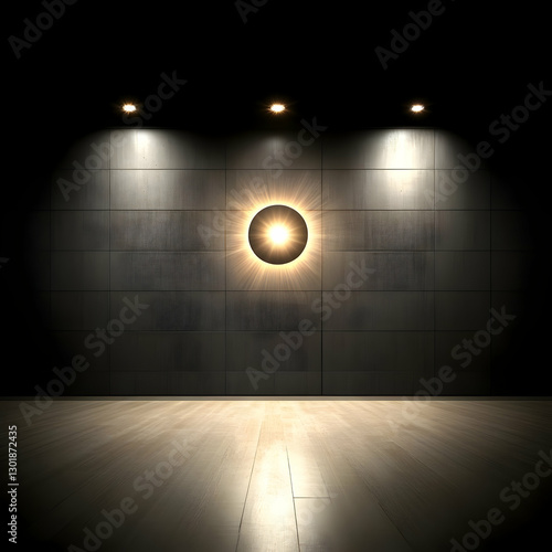 3D Background Light Room, W...