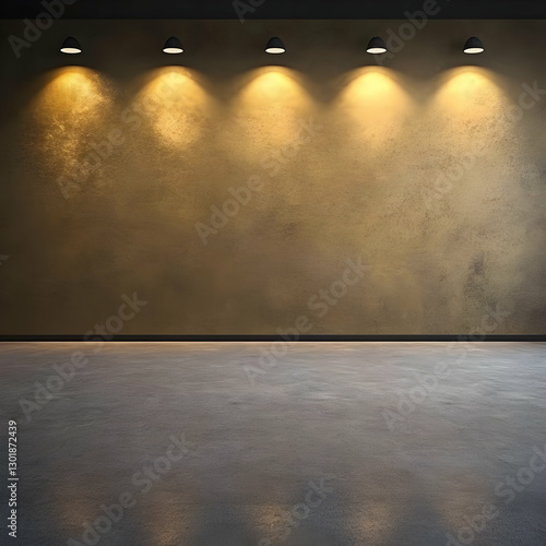 3D Background ImageEmpty Ro...