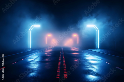 3D Illustration - Neon Nigh...