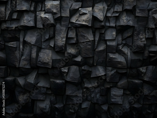 Wallpaper Mural Dark Rock Wall Texture Background Torontodigital.ca