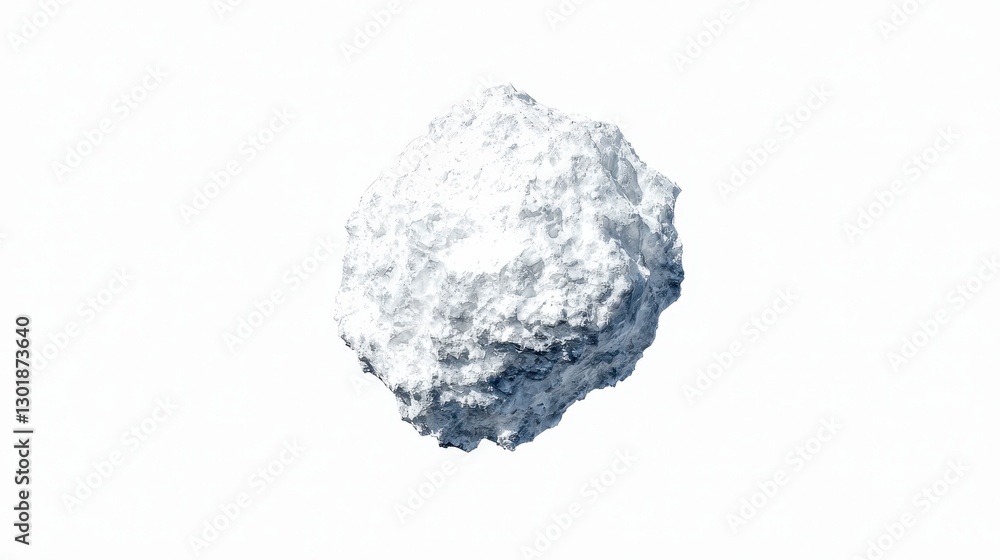 Fototapeta premium Abstract white sphere