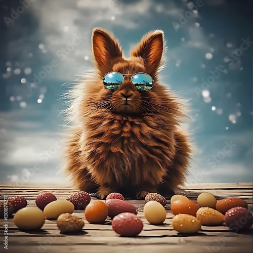 Illustration - Cool Rabbit ...