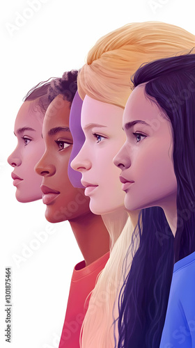 Illustration Diverse Women ...