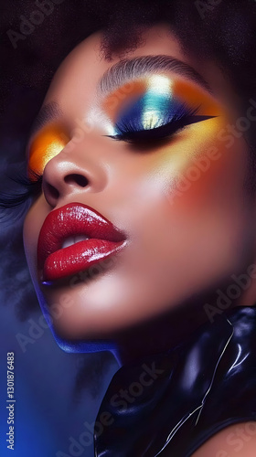 Illustration of Beauty Make...