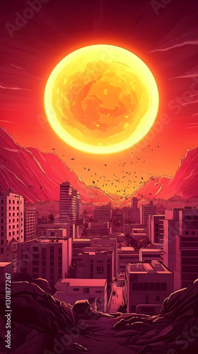 Illustration - Cityscape Su...