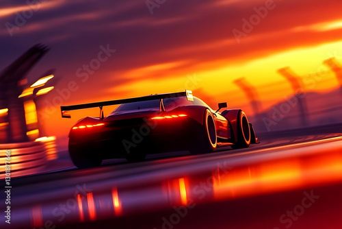 3D Illustration - Race Car ...