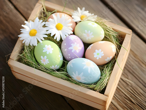 Photo Easter Eggs Spring De...