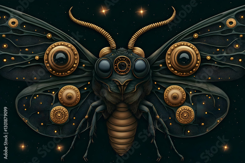 Illustration - Cosmic Moth ...
