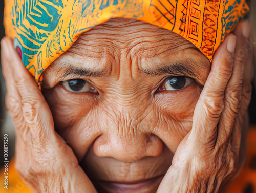Photo, Elderly Woman, Wrink...
