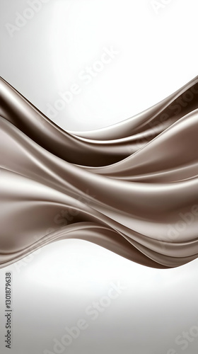3D Abstract Background Brow...