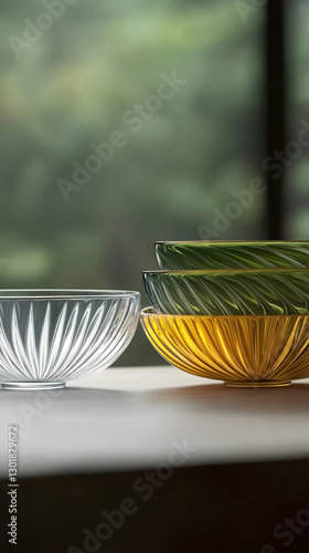 Photo Glass Bowls, Clear, G...