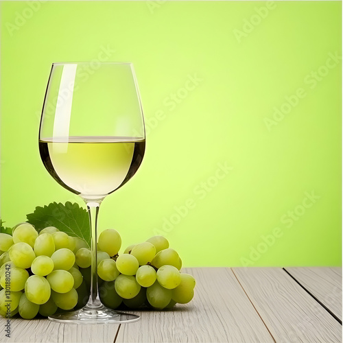Photo: White Wine, Green Gr...