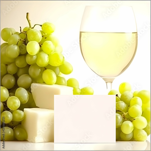 Illustration Green Grapes, ...