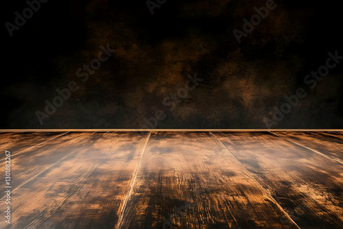 Dark Wooden Floor Backgroun...