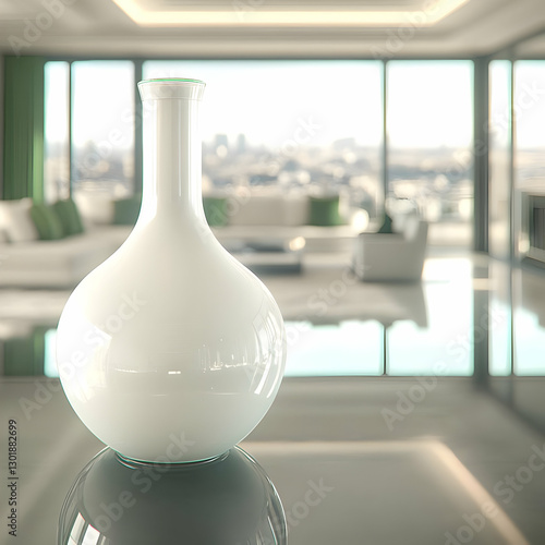 3D Illustration, Modern Int...