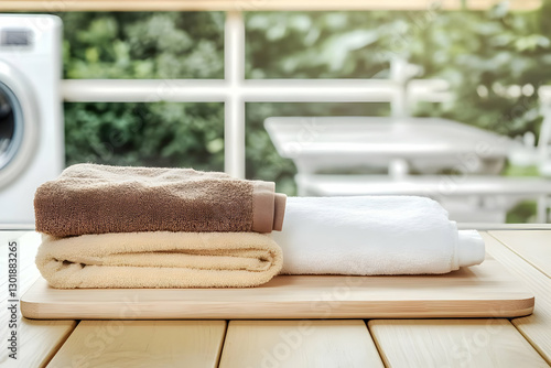 Photo Fresh Laundry Towels ...