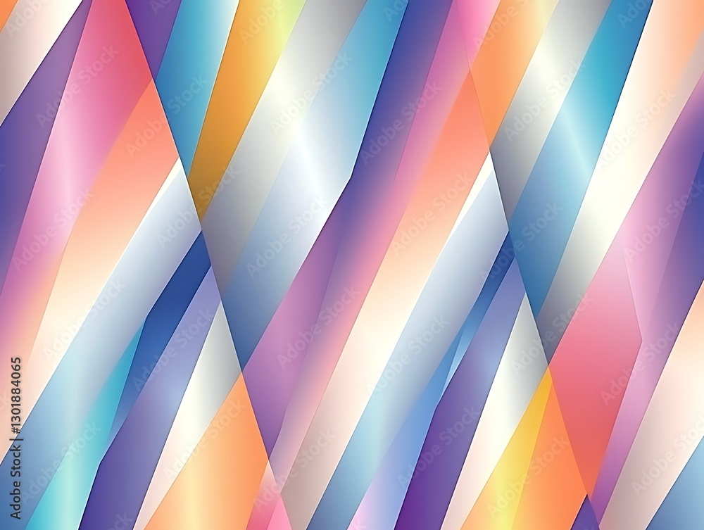 Creative Abstract Background with Colorful Stripes and Geometric Shapes Creative Abstract Background with Colorful Stripes and Geometric Shapes