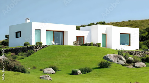 Photo Modern White House Gr...