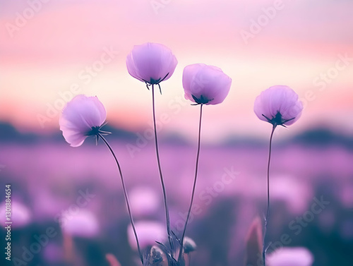 Illustration - Pink Flowers...