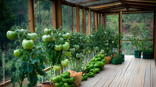 Photo - Green Tomatoes and ...