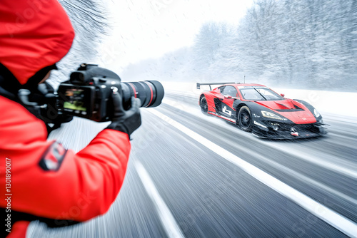Photo Winter Sports Car Spe...