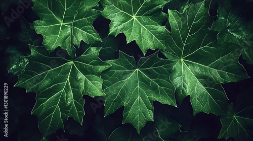 Photo Background Green Leav...