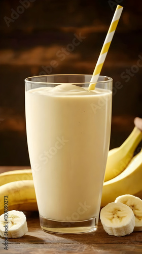 Photo Fresh Banana Smoothie...