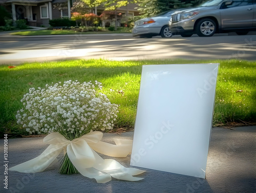 Photo Mockup Wedding Bouque...
